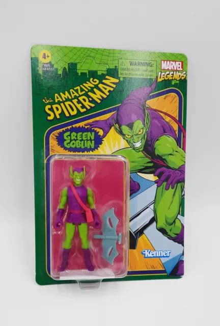 Marvel Legends Retro Collection Spider Man Green Goblin Hasbro