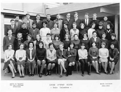 Photo De Classe Philo 2 1964 1965 De 1965 Lycée Albert Camus Copains