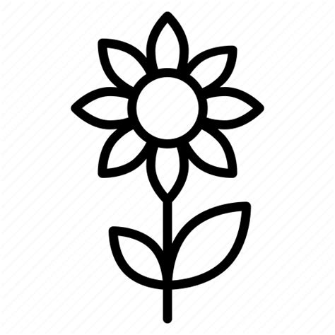 Sunflower Flower Nature Plant Bloosom Floral Garden Icon