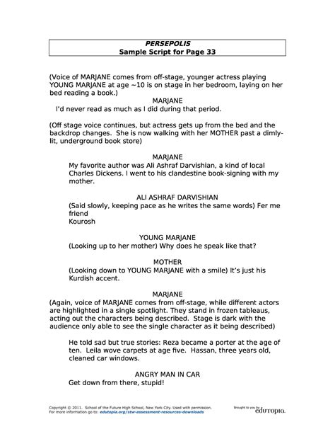 Free Printable Screenplay Templates [word Pdf]