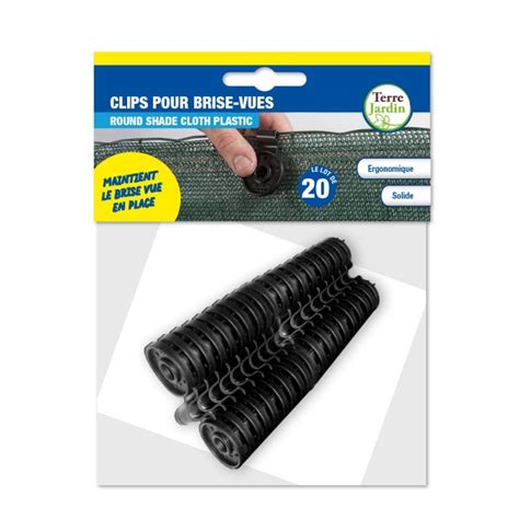 Clips De Fixation Pour Brise Vue Accessoire Bricolage