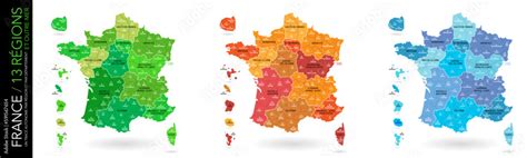 Fotograf A Carte De France R Gions Et Outre Mer Avec D Partements