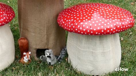 How To Make A Mushroom Stool Youtube