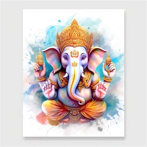 Ilustraci N De Lord Ganesha Para Ganesh Chaturthi Generado Por Ai