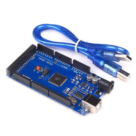 Mega R Atmega Au Ch G Controller Board With Usb Cable On