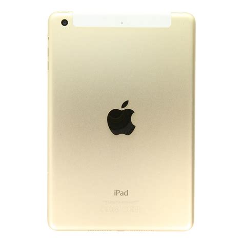 Apple Ipad Mini 3 4g A1600 128 Gb Dorado Asgoodasnew