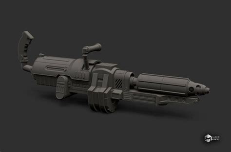 Heavy Blaster Inspired By Havoc Squad Heavy Gun Stl Files Etsy