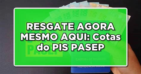 APRENDA AGORA Como Resgatar Suas Cotas Do PIS PASEP Diretamente Do Seu