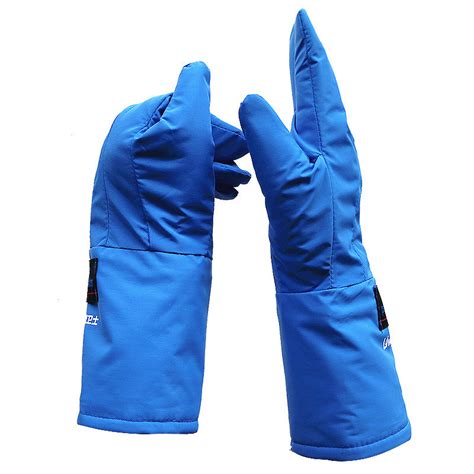 Blue Liquid Nitrogen Handling Cryogenic Hand Gloves China Cryogenic