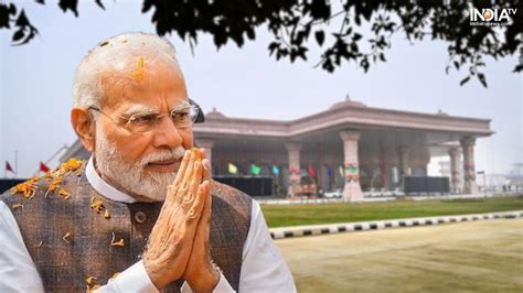 Ayodhya Pm Modi To Visit Land Of Ram Lalla Today Over 1400 Folk