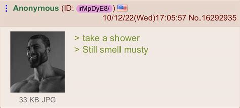 Anon Takes A Shower R Greentext