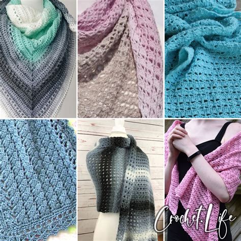 Prayer Shawl Triangle Crochet Patterns