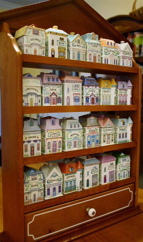 Lenox Spice Village Jars Collection Dream House Decor Spice Jars