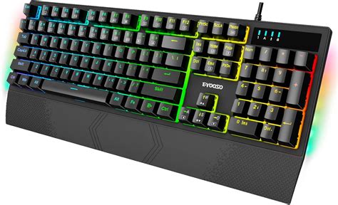 E Yooso Teclado Mec Nico K Con Cable Para Juegos Con Interruptores