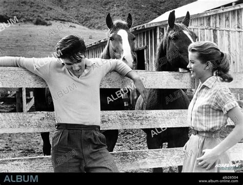 Dolores Hart And Elvis Presley In Loving You 1957 Directed By Hal Kanter Copyright Paramount