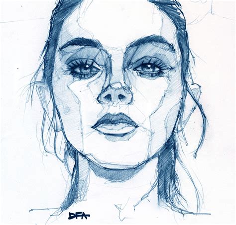 Drawing Faces With Pen