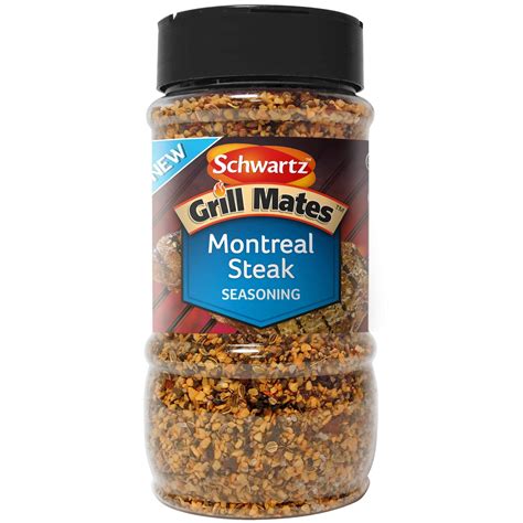 Schwartz Grill Mates Montreal Steak Seasoning 370g Authentic Flavor