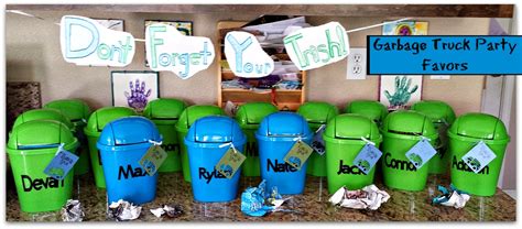 How to Throw an Easy Garbage Truck Birthday Party!! - Leap of Faith ...