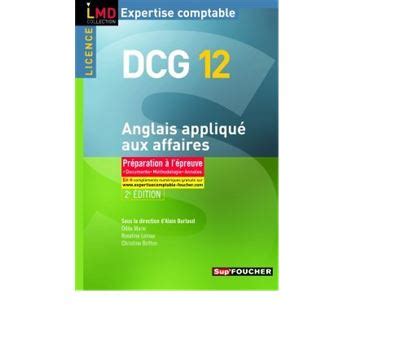 Dcg Anglais Appliqu Aux Affaires Broch Christine Britton