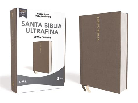 Nbla Santa Biblia Ultrafina Letra Grande Edicion Letra Roja Tapa Dura