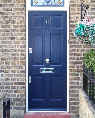 Dark Blue Georgian Door Cotswood Doors London