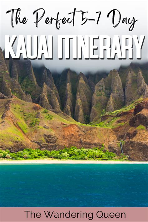 5–7 Day Kauai Itinerary | Spending a Week in the Garden Isle - The ...