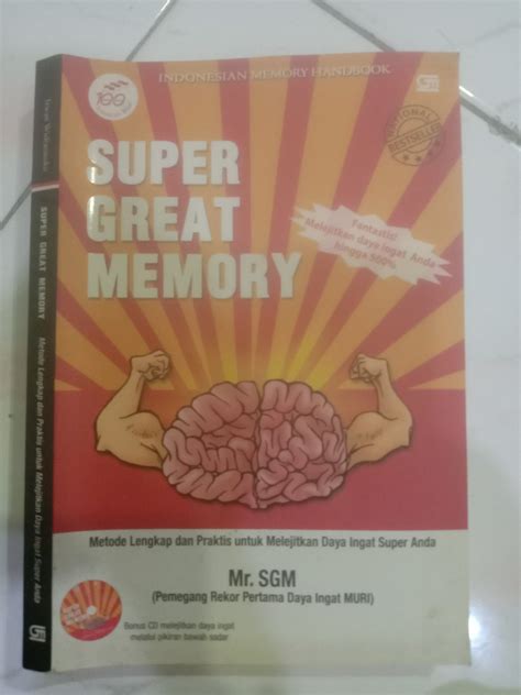 Buku Memory Handbook Super Great Memory Metode Lengkap Dan Praktis