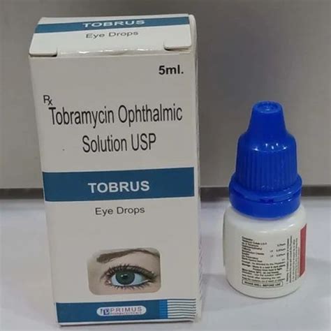 Tobrus Tobramycin Ophthalmic Solution Usp At Rs 312piece In Indore