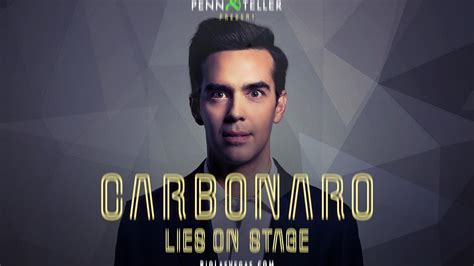 Rio Las Vegas On Twitter Penn And Teller Present Michael Carbonaro