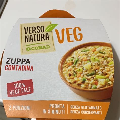 Verso Natura Conad Veg Zuppa Contadina Review Abillion