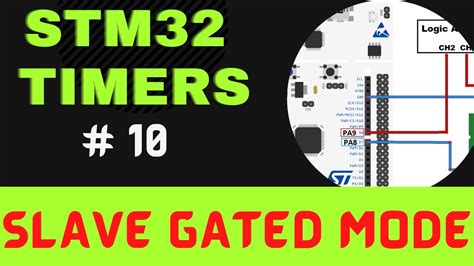 STM32 TIMERS 10 Slave Gated Mode YouTube