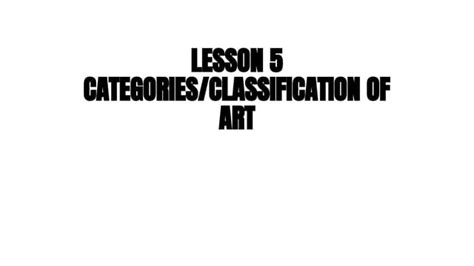 lesson  categoriespptxpdf