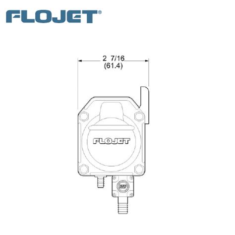 Flojet Bag in Box Pumpe Serie T5000 mit einer Förderleistung von 7 6