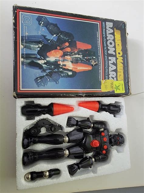 Micronauts Baron Karza Robot Action Figure Mego Vintage S Etsy