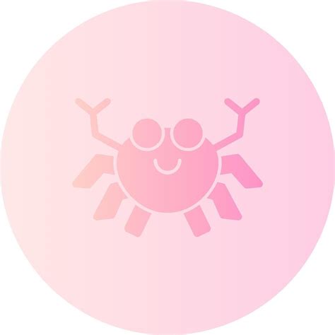 Crab Gradient Circle Icon 39483965 Vector Art At Vecteezy