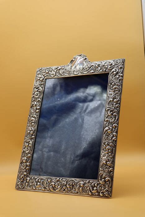 Huge Sterling Silver Photo Frame Plata Espa A Catawiki