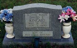 David Lee Kincaid Find A Grave Memorial