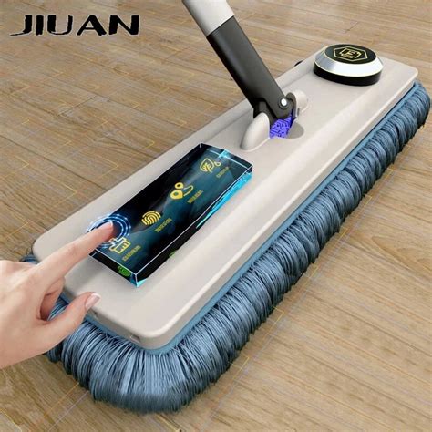 Magic Squeeze Flat Mop Hand Free Washing Wash Floor Cleaning With