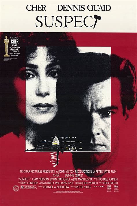 Suspect 1987 Starring Cher Dennis Quaid And Liam Neeson Great Old