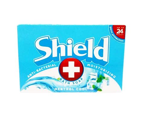 Shield Anti Bacterial Moisturizing Bath Soap Menthol Cool 90g