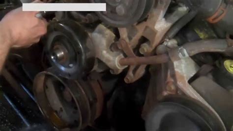 Water Pump Replacement Dodge Pickup 5 9l 1998 Install Remove Replace Youtube