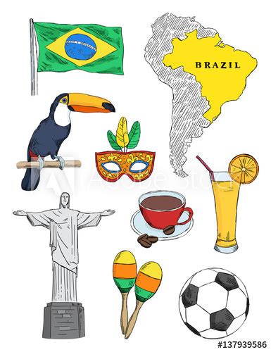 Brazil Drawing At Explore Collection Of Brazil Drawing