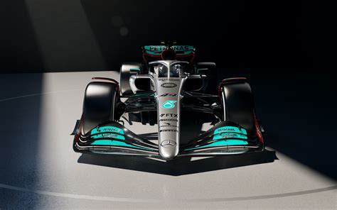 2022 Mercedes W13 F1 Car Launch Photos
