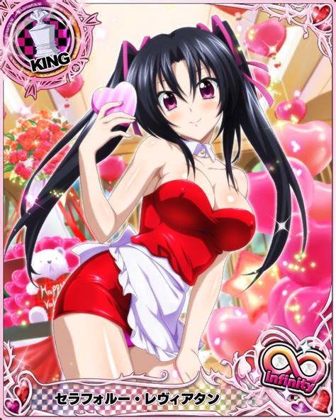 200203091 [chocolate Iv] Serafall Leviathan King High School Dxd Mobage Game Cards