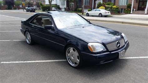 1995 S500 Coupe 28k Original Miles Parts Only Title Salvage Cl500 W140 C140
