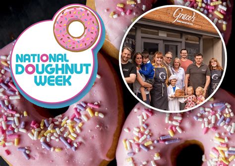 Yummy Celebrate National Doughnut Week At Grace S Bakery Island