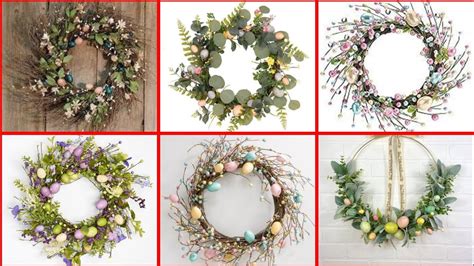 Evergreen Beautiful Diy Spring Easter Wreath Decoration Ideas Youtube