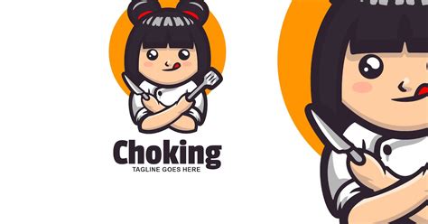 chef mascot cartoon logo illustration, Logos ft. cartoon & chef ...