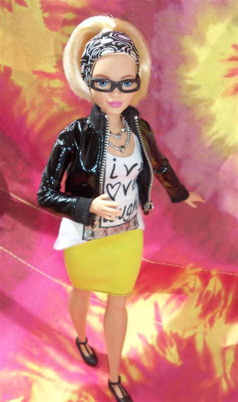 Barbie Fashionista Blonde Curvy Barbie Ooak Style By Aneka Barbie