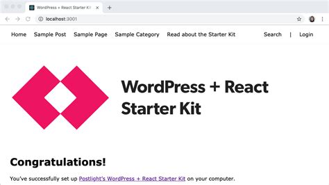 Postlight Headless Wp Starter WordPress React Starter Kit React